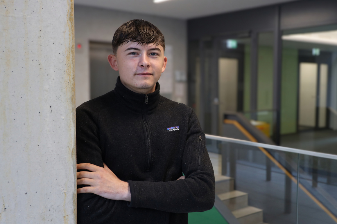 Simeon Haubner – Werkstudent im Cluster Mobility & Logistics der TechBase